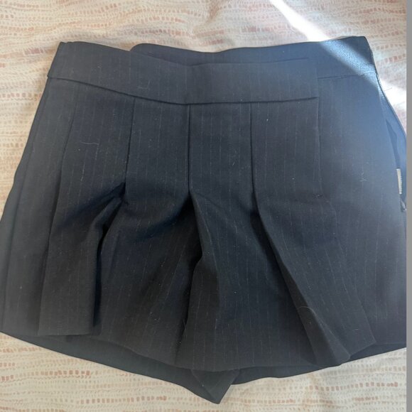 zara skort pinstripe size xs - Picture 1 of 1
